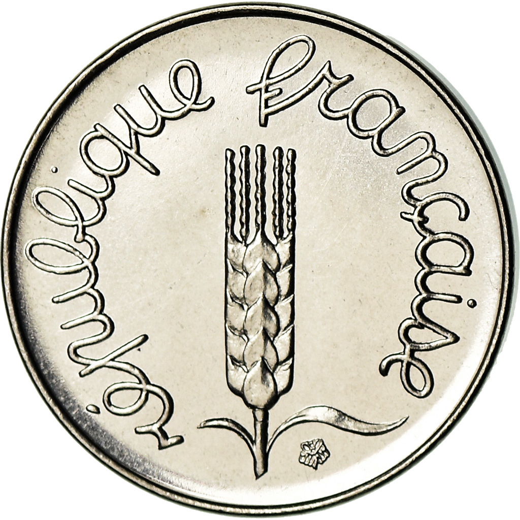 Coin, France, Épi, Centime, 1975, Paris, , Stainless Steel, KM:928