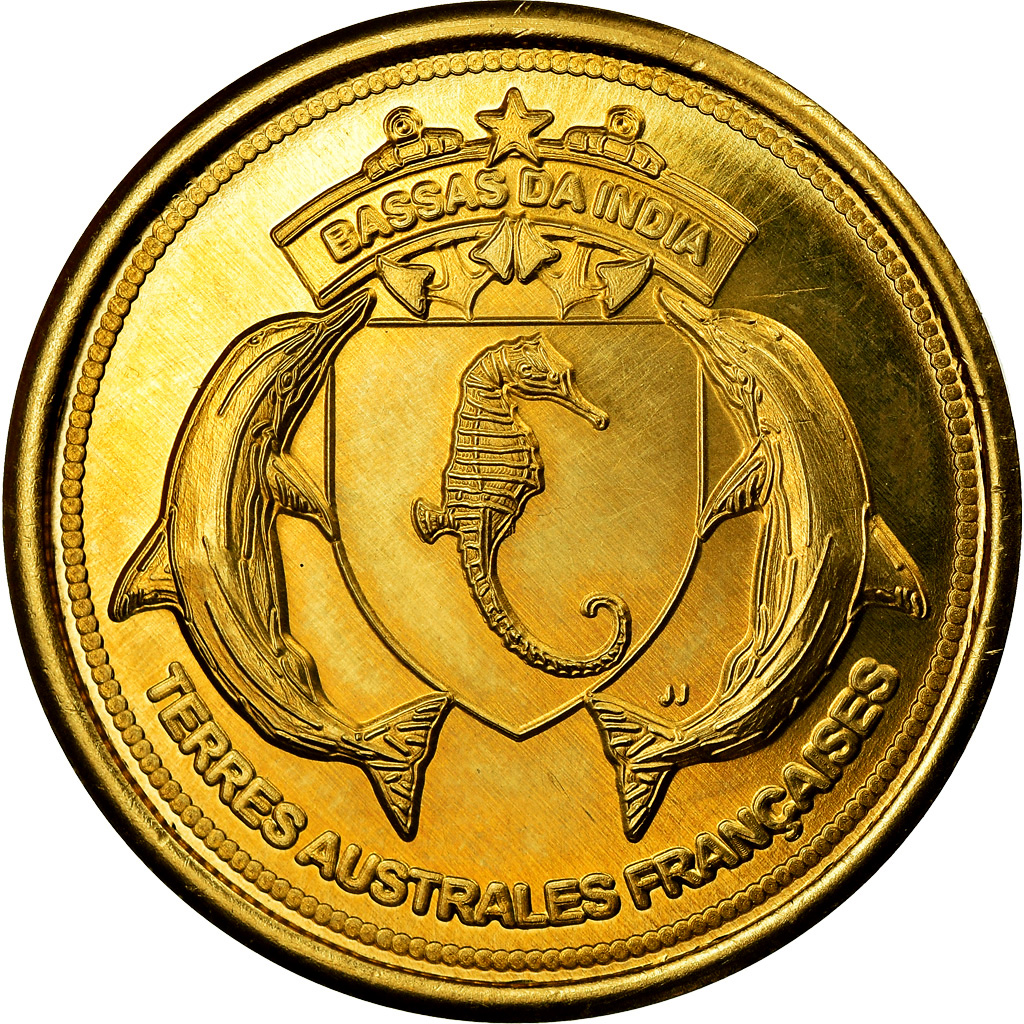 Coin, France, 100 Francs, 2015, Paris, Bassas da India, , Bronze-Aluminium