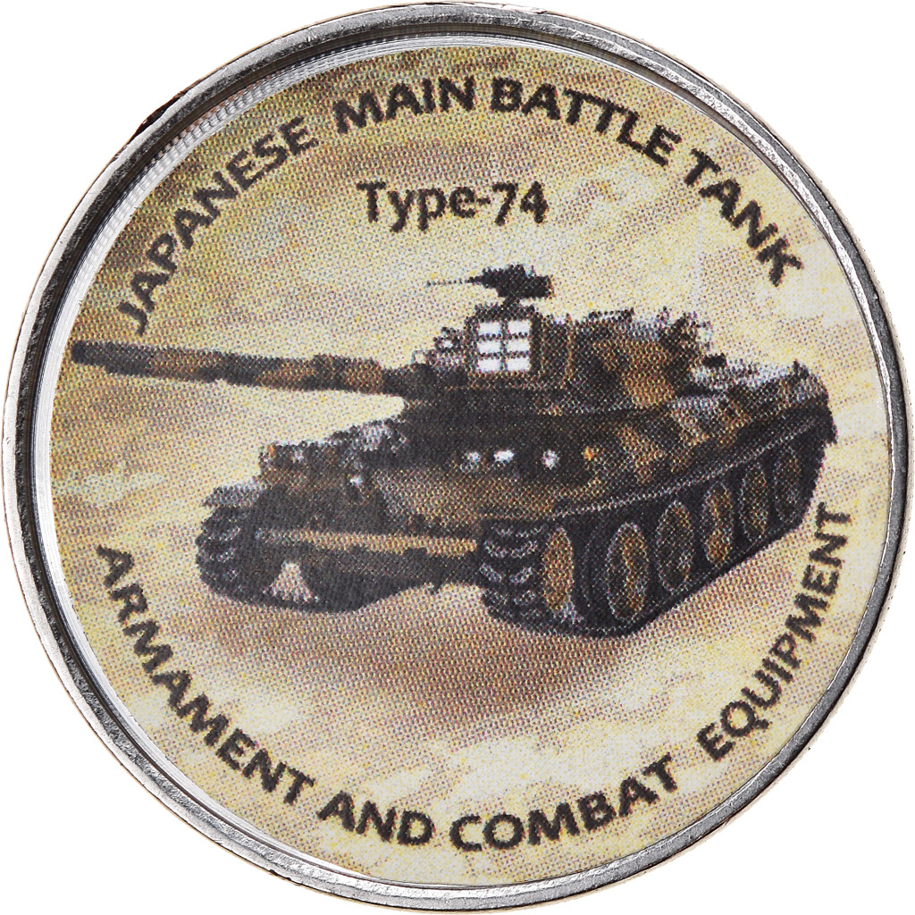 Moneda, Zimbabue, Shilling, 2020, Tanks - Type 74, SC, Níquel chapado en acero