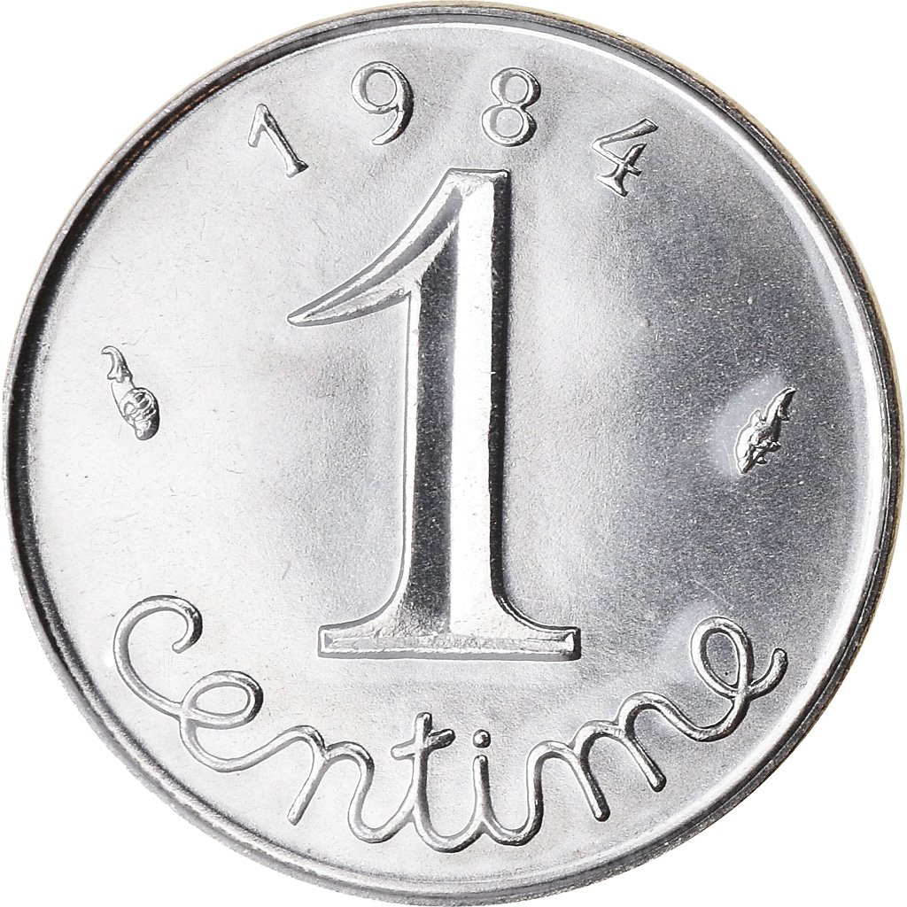 Coin, France, Épi, Centime, 1984, Paris, FDC, , Stainless Steel