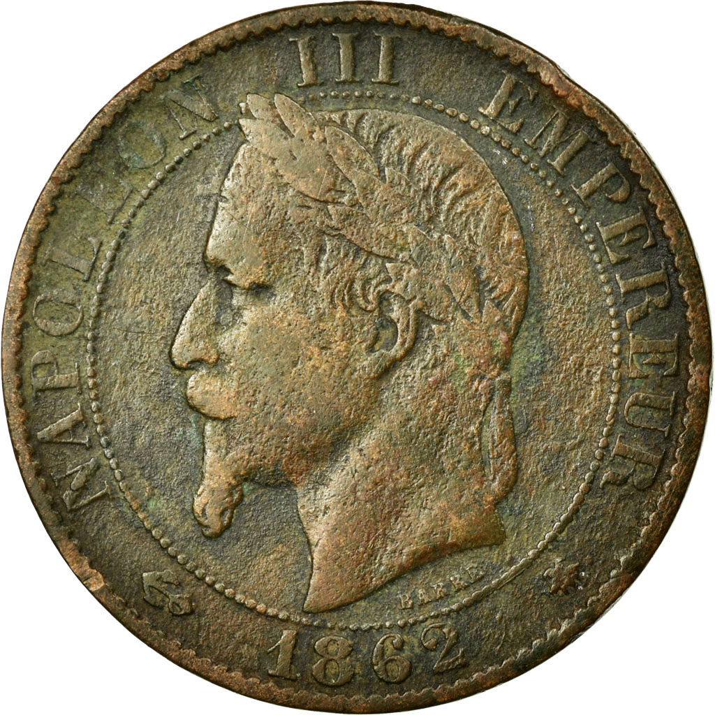 Coin, France, Napoleon III, Napoléon III, 5 Centimes, 1862, Paris, 
