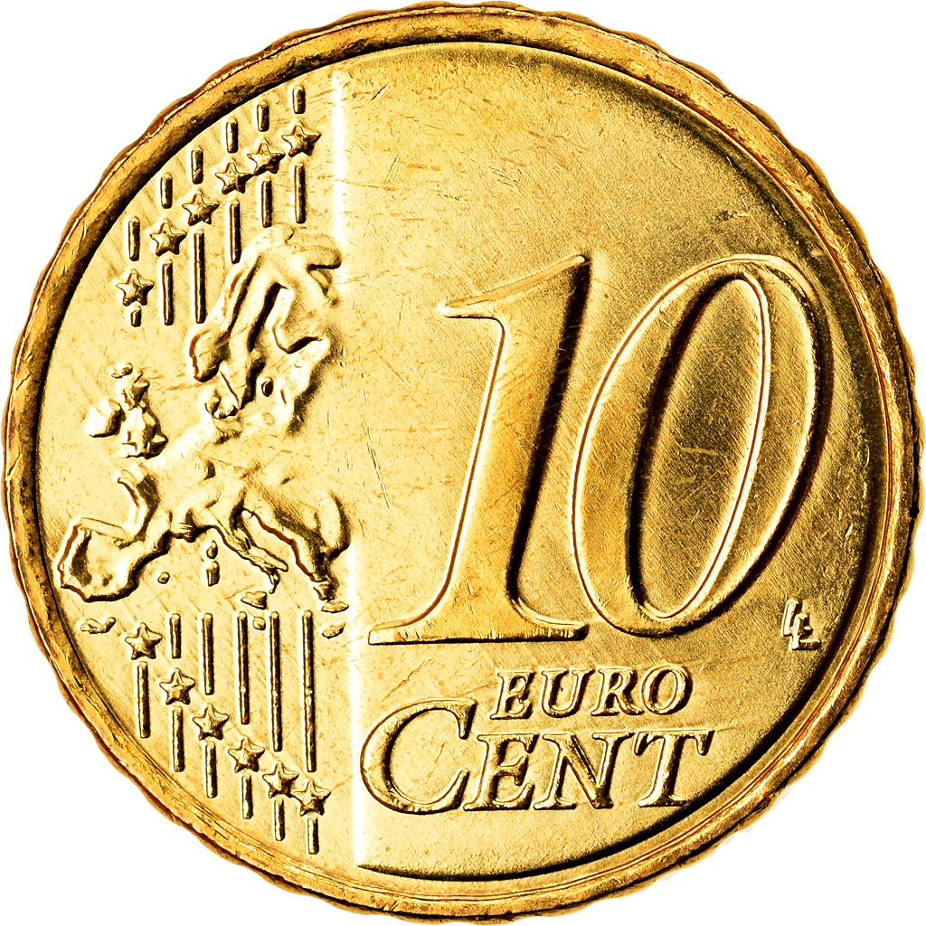 Zypern, 10 Euro Cent, 2012, UNZ, Messing, KM:81