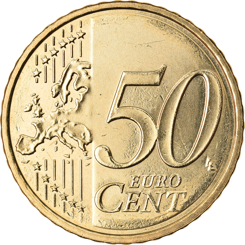 Spanien, 50 Euro Cent, 2014, UNZ, Messing