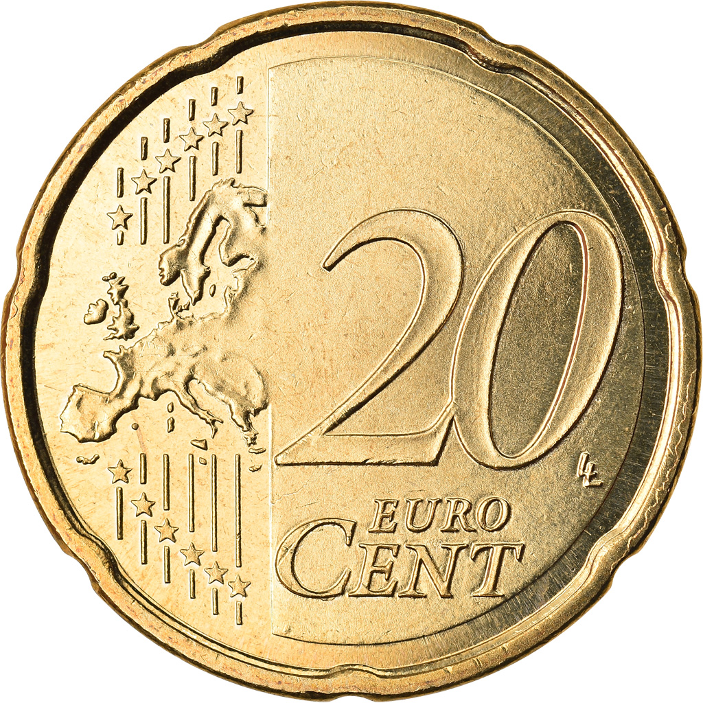 Spanien, 20 Euro Cent, 2015, UNZ, Messing