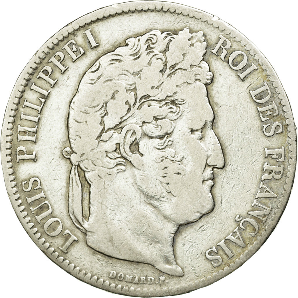 Coin, France, Louis-Philippe, 5 Francs, 1841, Lille, , Silver