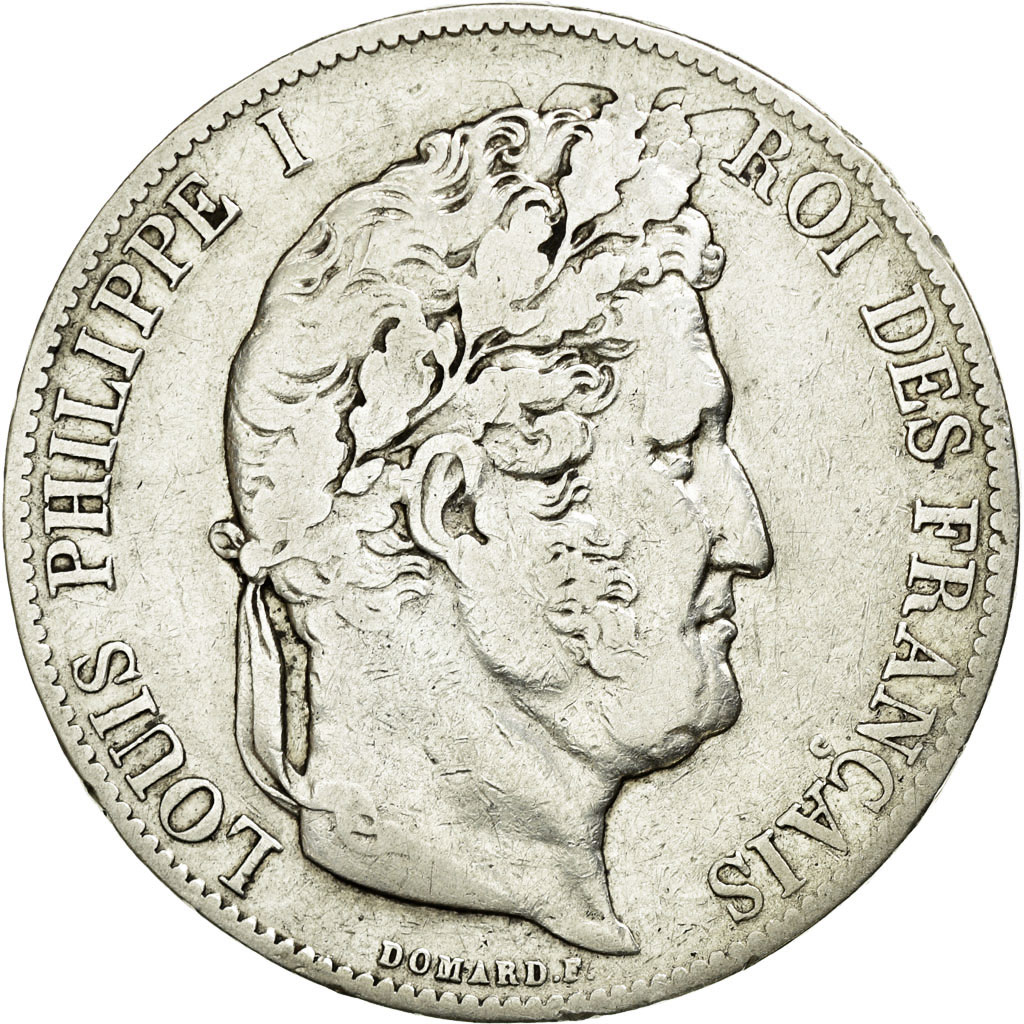 Coin, France, Louis-Philippe, 5 Francs, 1846, Paris, , Silver