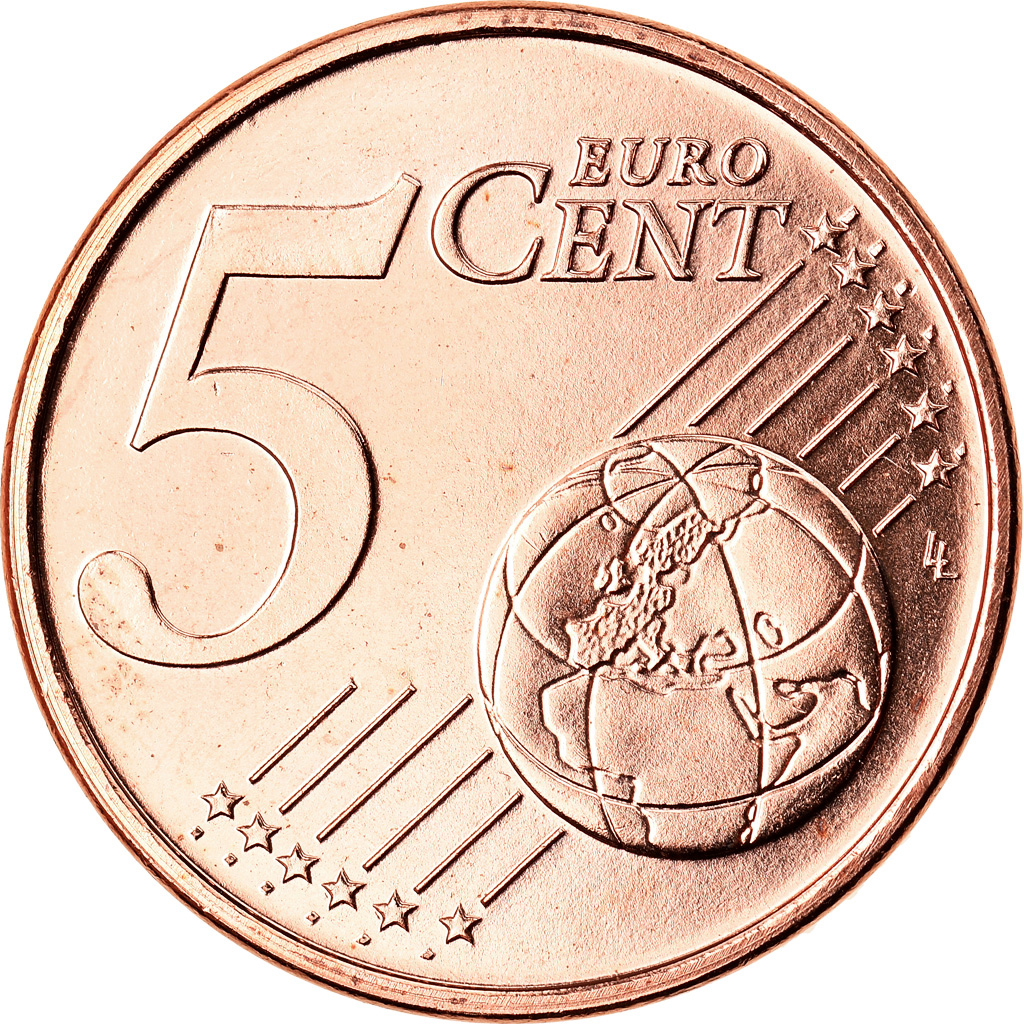Malta, 5 Euro Cent, 2015, UNZ, Copper Plated Steel, KM:New