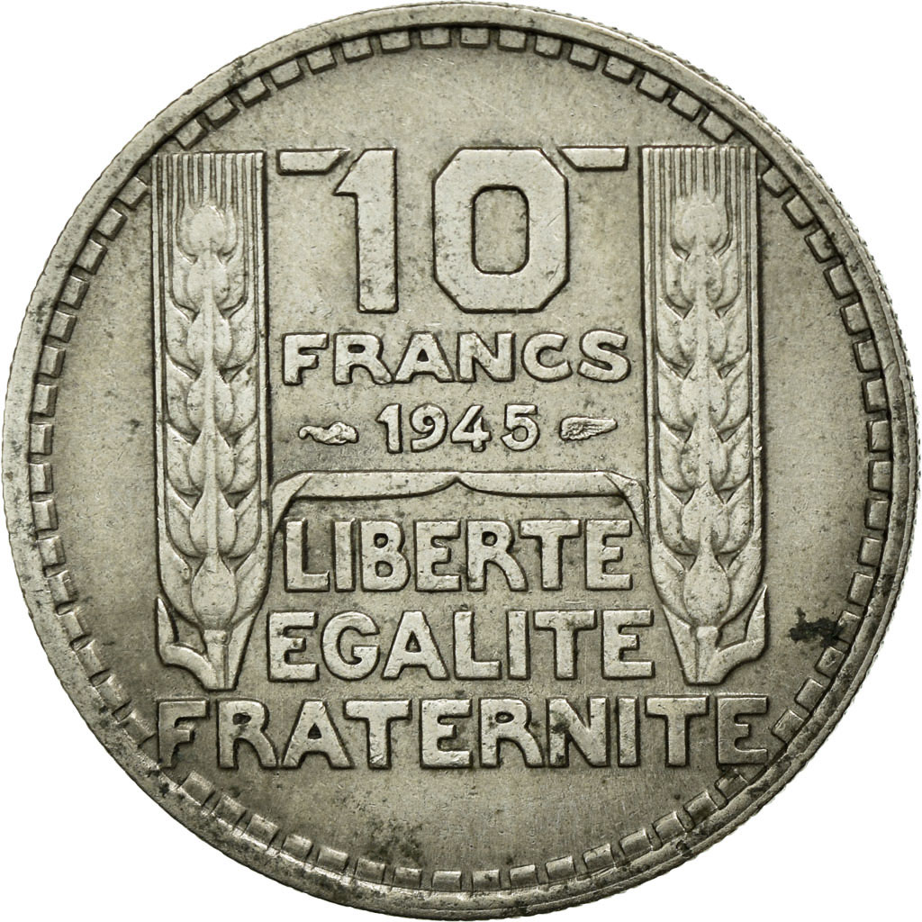 Coin, France, Turin, 10 Francs, 1945, , Copper-nickel, KM:908.1