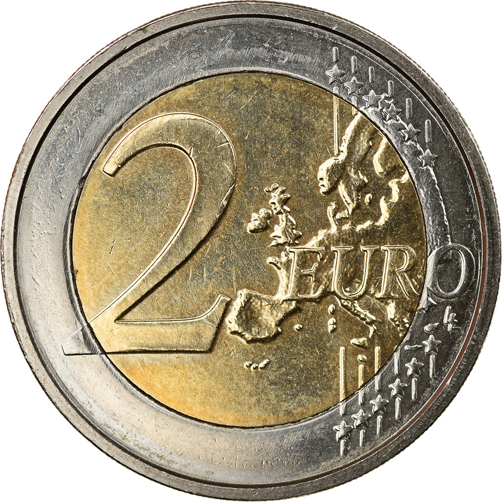 Belgien, 2 Euro, Traité de Rome 50 ans, 2007, Brussels, SS+, Bi-Metallic