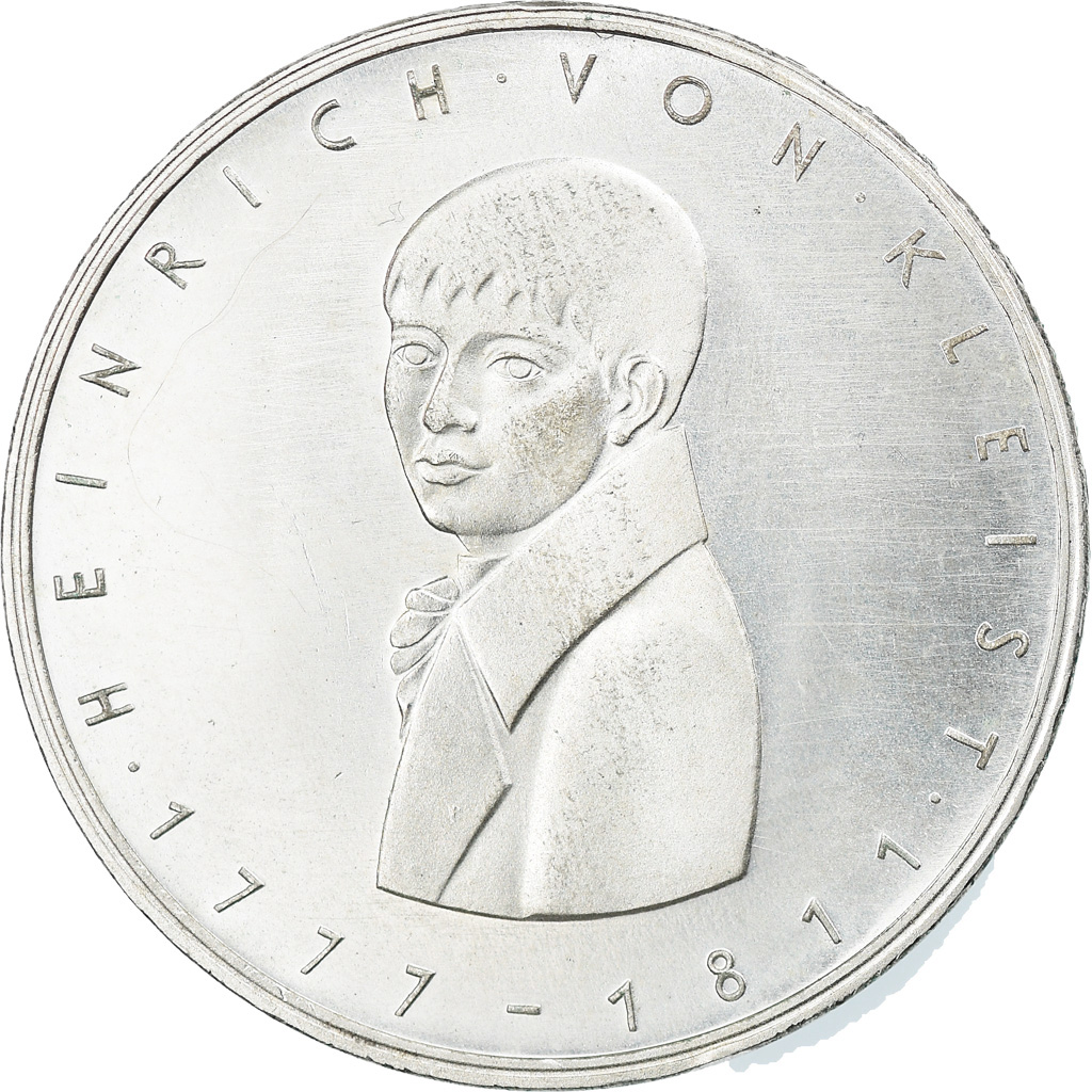 Coin, GERMANY - FEDERAL REPUBLIC, 5 Mark, 1977, Karlsruhe, Germany, 