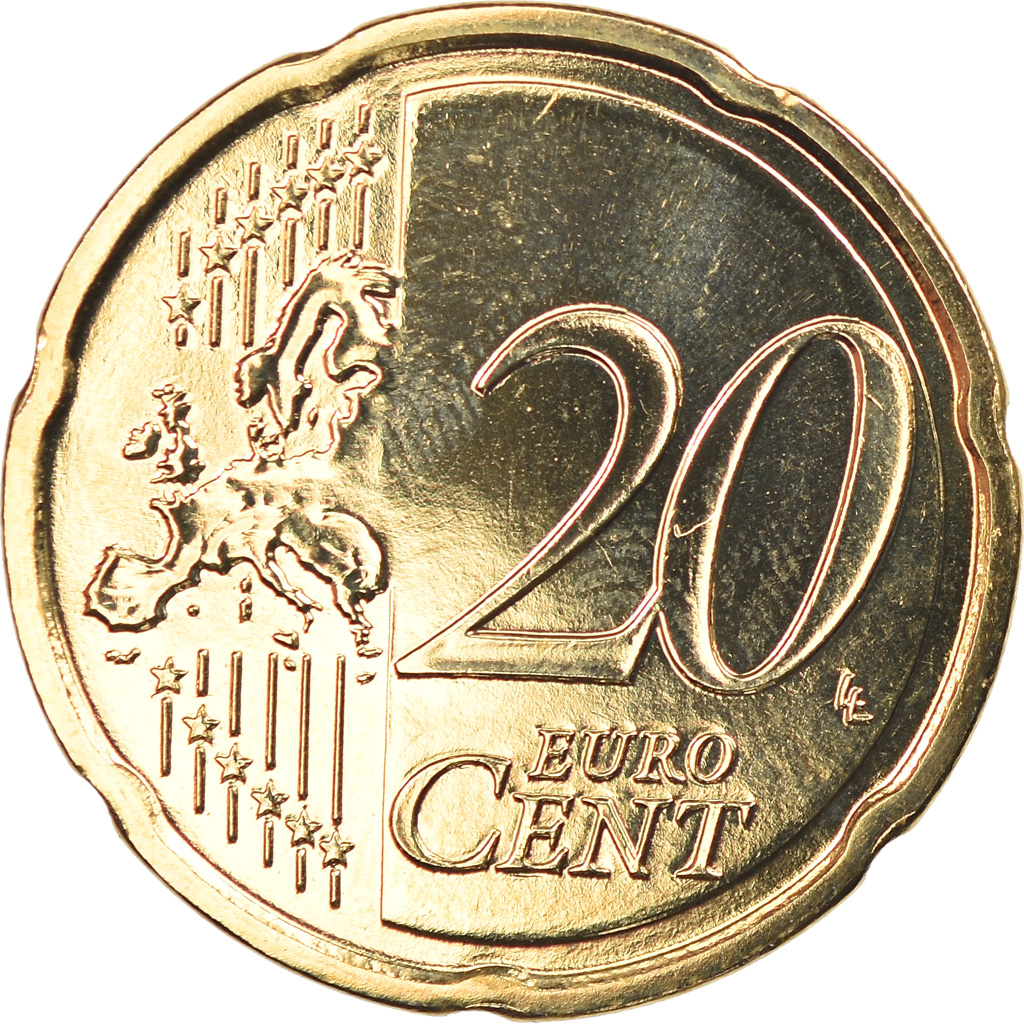 Malta, 20 Euro Cent, 2019, FDC, Ottone, KM:New