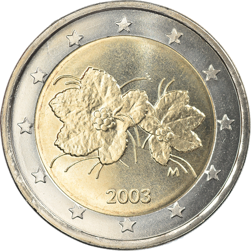 Finnland, 2 Euro, 2003, Vantaa, UNZ, Bi-Metallic, KM:105