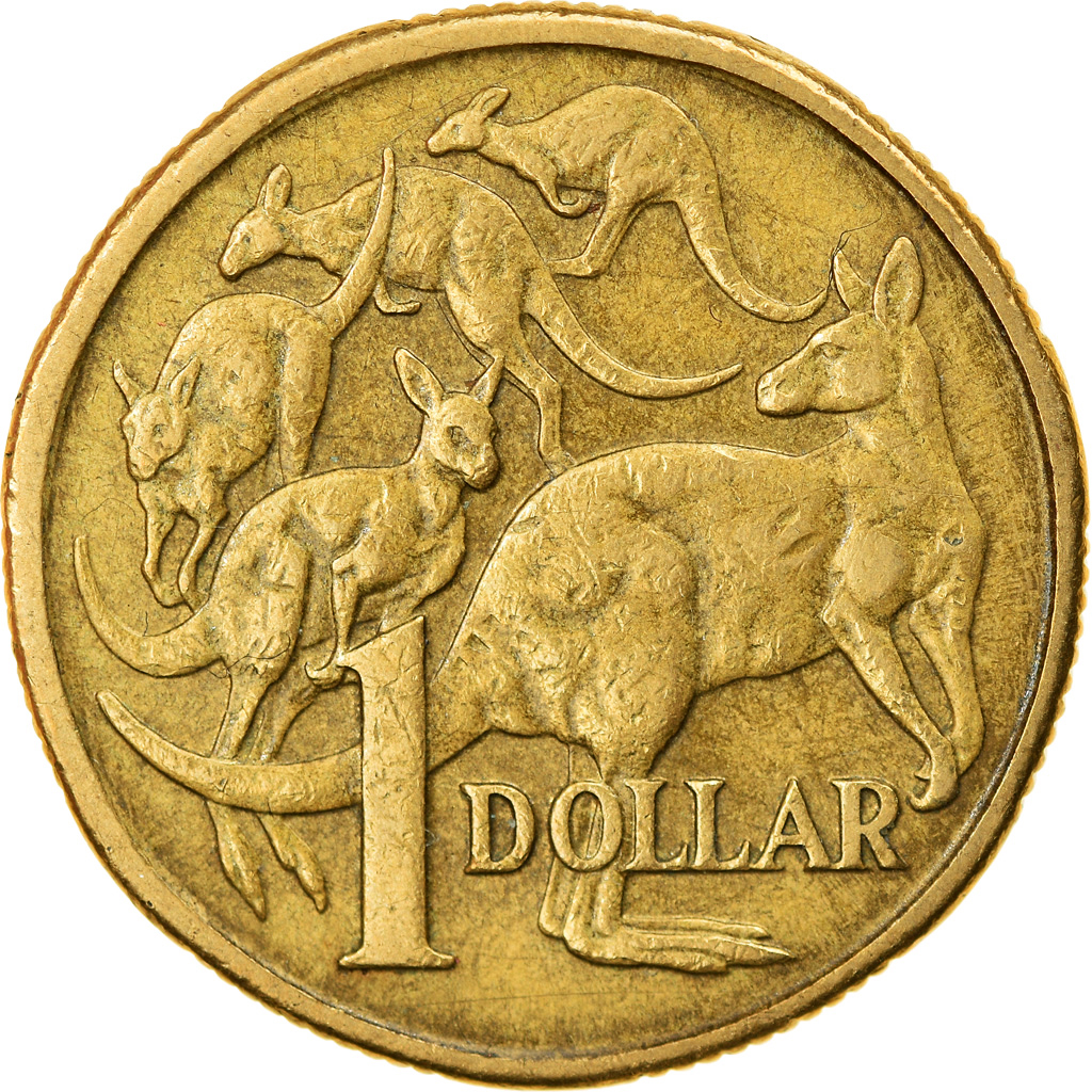 Coin, Australia, Elizabeth II, Dollar, 1984, Royal Australian Mint,