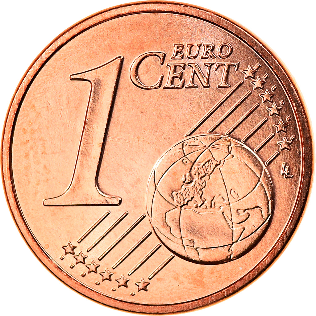 Luxemburg, Euro Cent, 2013, UNZ, Copper Plated Steel, KM:New