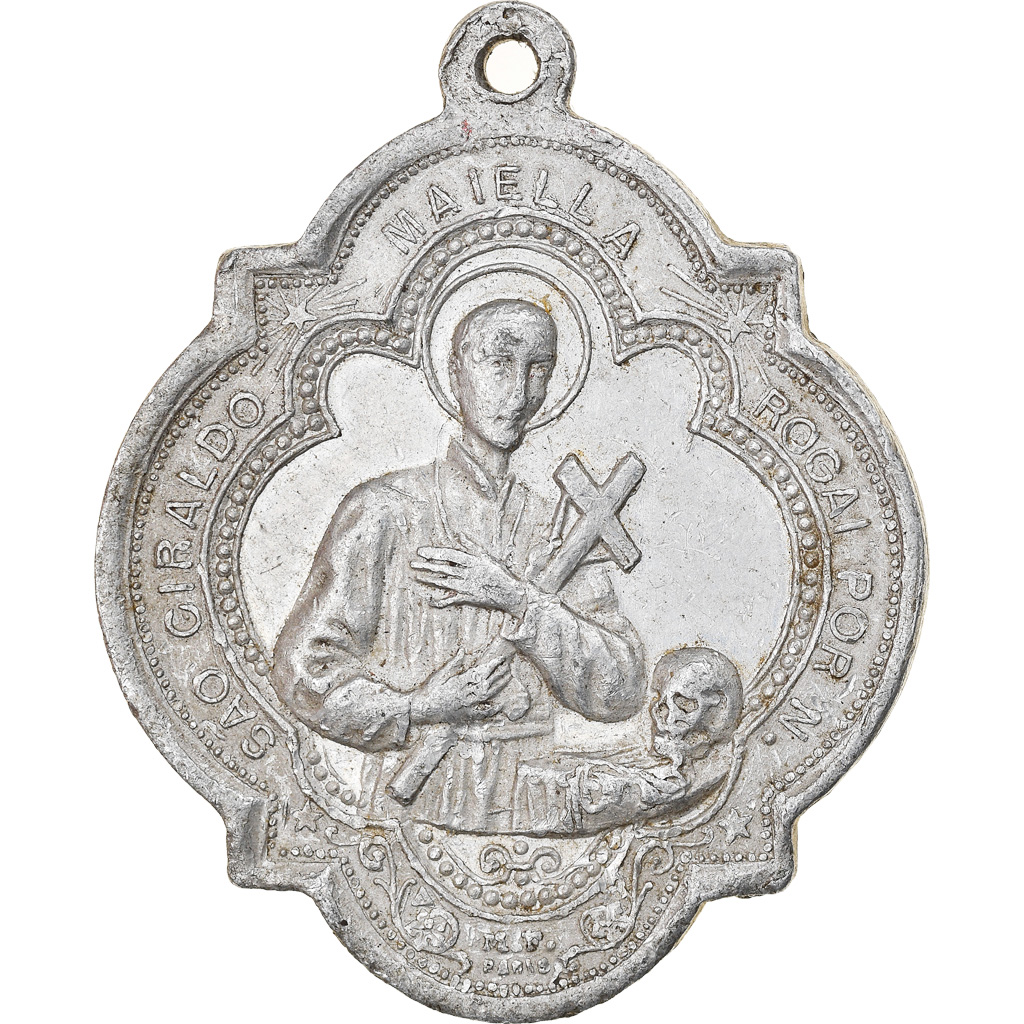 Brazil, Medal, Sao Geraldo  Majella, Religions & beliefs, , Aluminium