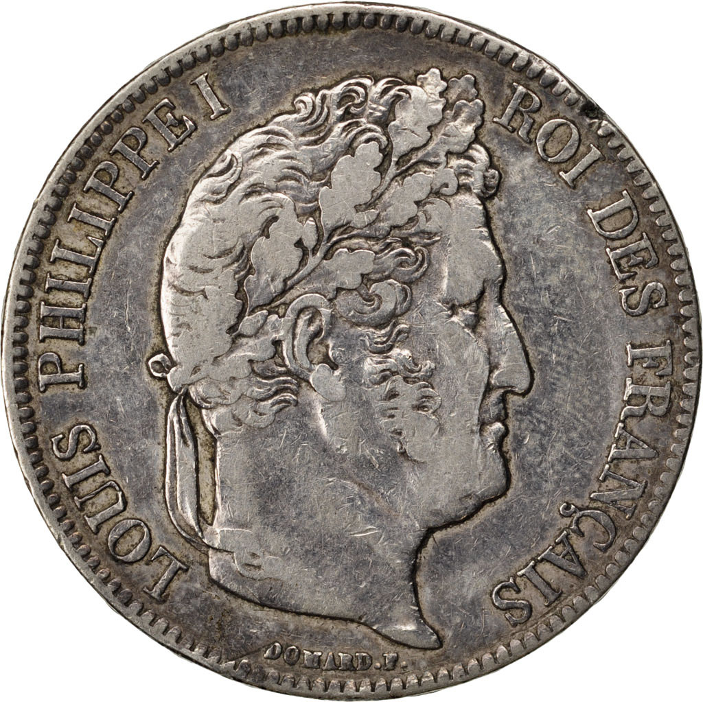 Coin, France, Louis-Philippe, 5 Francs, 1840, Paris, , Silver