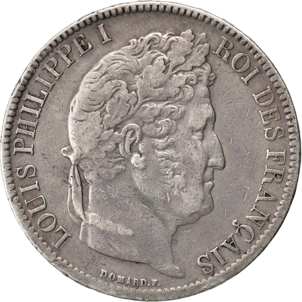 Coin, France, Louis-Philippe, 5 Francs, 1831, Rouen, , Silver