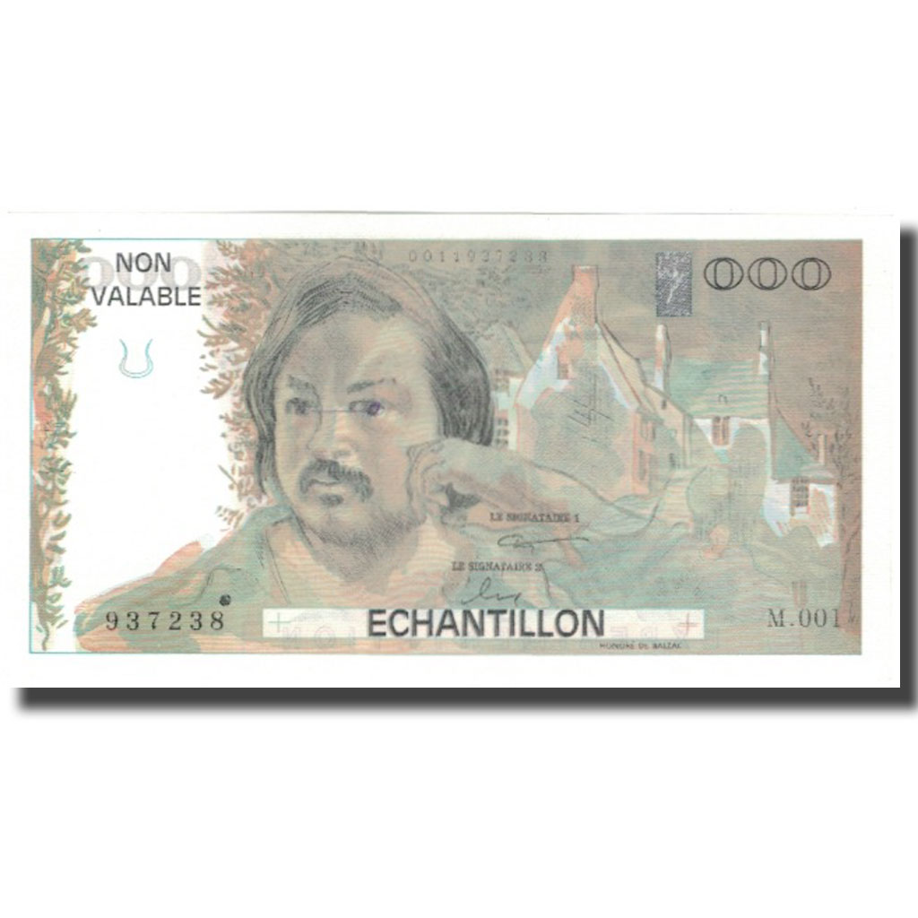France, échantillon, FRANCS BALZAC, UNC(64)