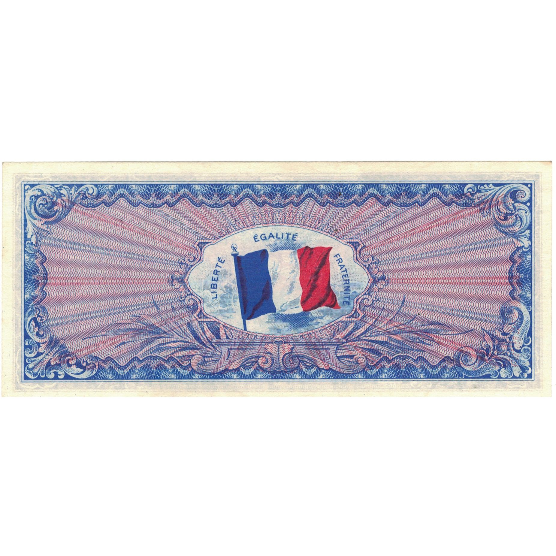 France, 50 Francs, Flag/France, 1944, 07120202, AU(55-58), Fayette:VF19.01