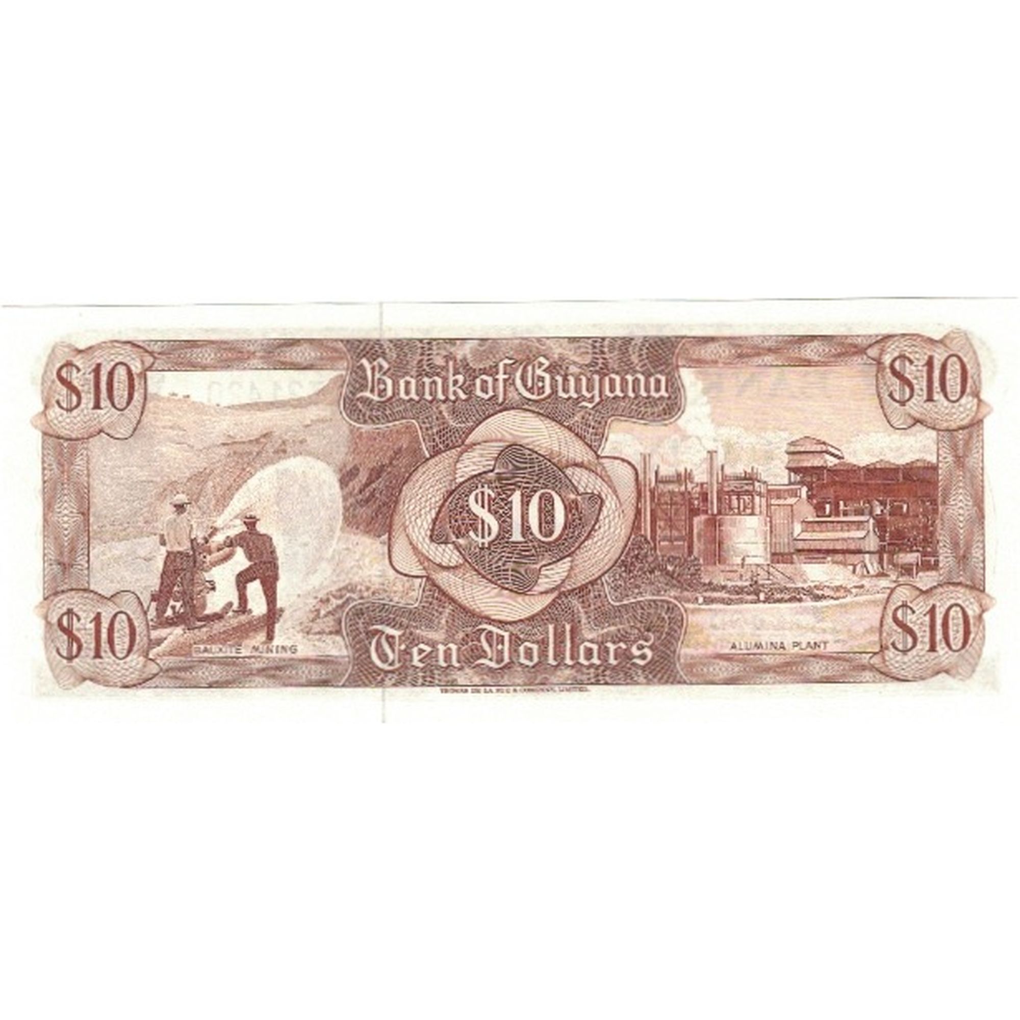 Billete, 10 Dollars, Undated (1996), Guyana, KM:23d, UNC