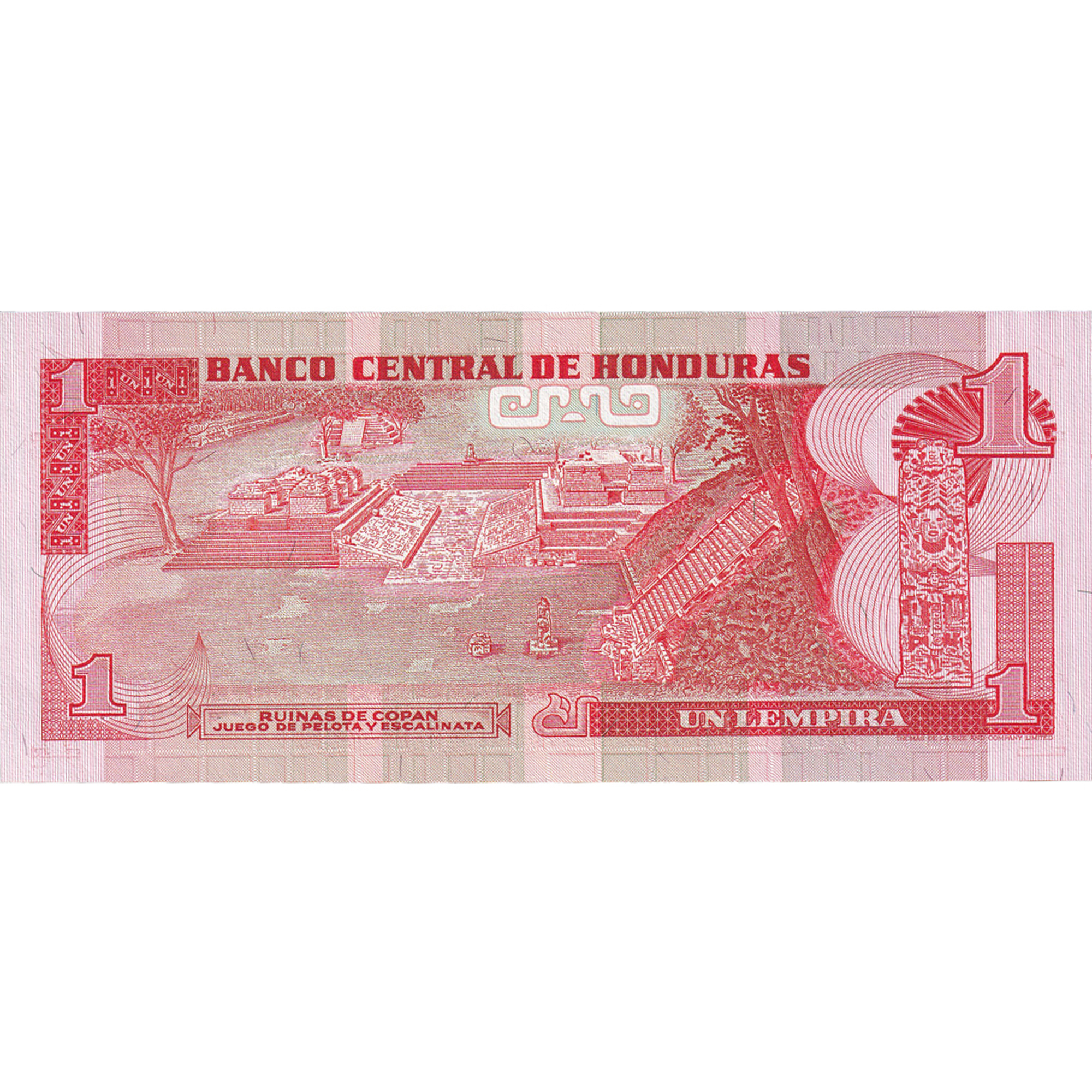 Banknote, Honduras, 1 Lempira, 1980, 1980-05-29, UNC