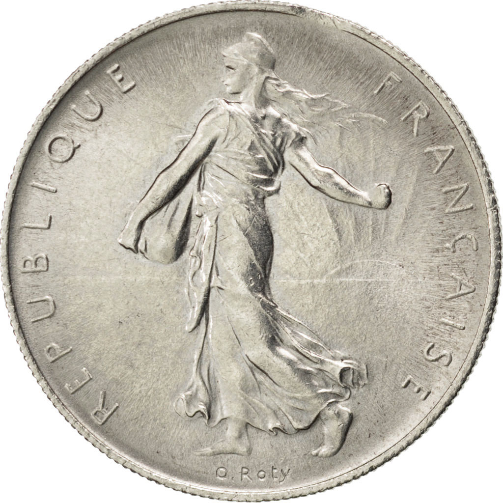 Coin, France, Semeuse, Franc, 1960, , Nickel, KM:925.1, Gadoury:474