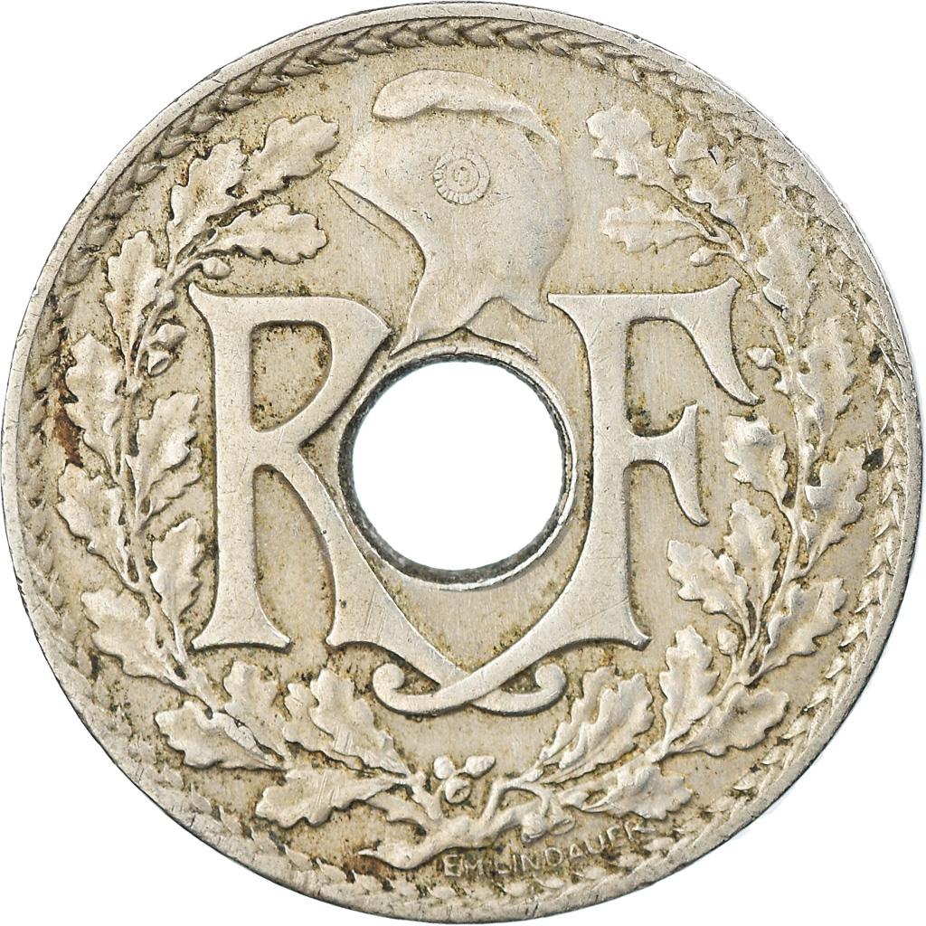 [#812568] Monnaie, France, Lindauer, 10 Centimes, 1921, Paris, TTB, Copper-nicke