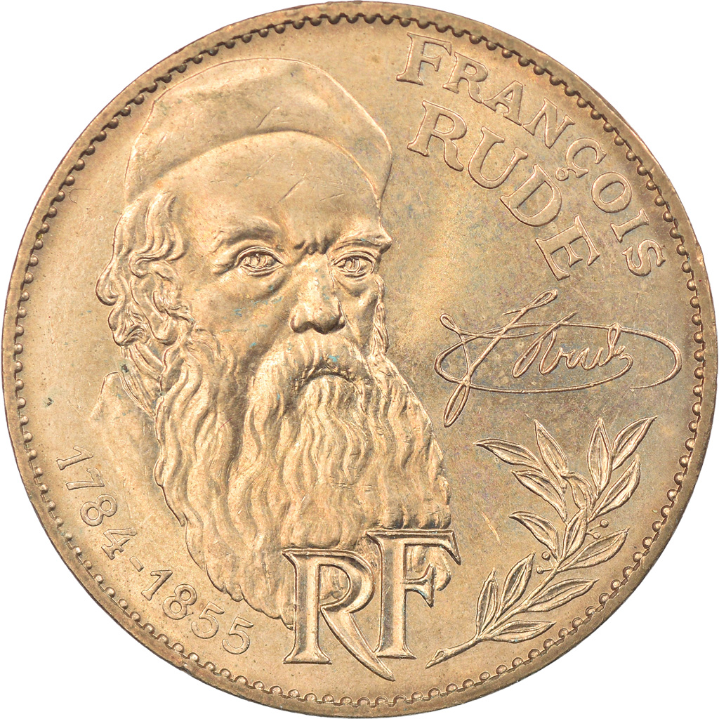 Coin, France, François Rude, 10 Francs, 1984, , NickelBronze, KM954