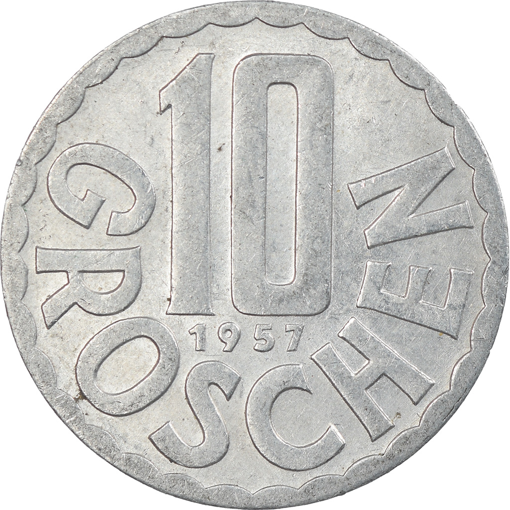 Münze, Griechenland, 20 Drachmes, 1957, SS, Aluminum-Bronze, KM:154