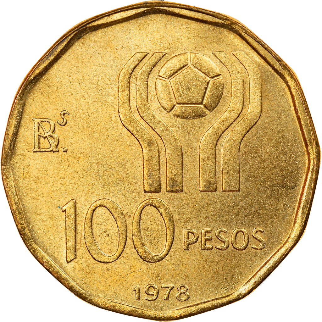 100 pesos 1978