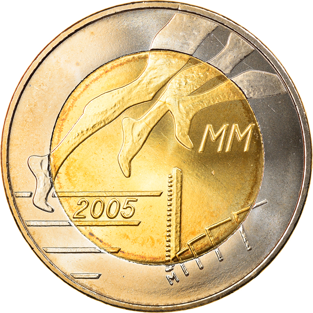 Finnland, 5 Euro, Helsinki Athletic Championship, 2005, Vantaa, STGL