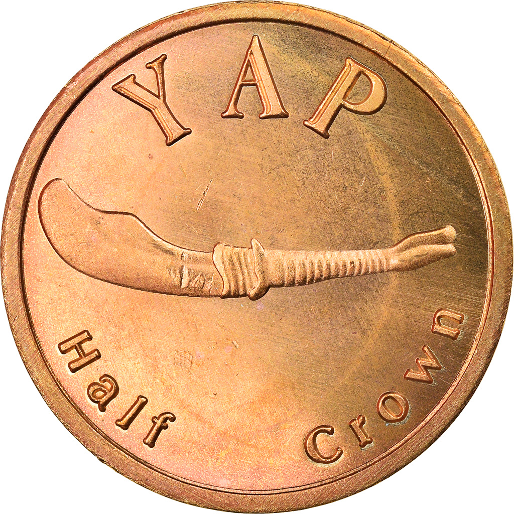 Coin, Micronesia, 1/2 Crown, 2020, YAP, , Brass Australian & Oceanian Coins