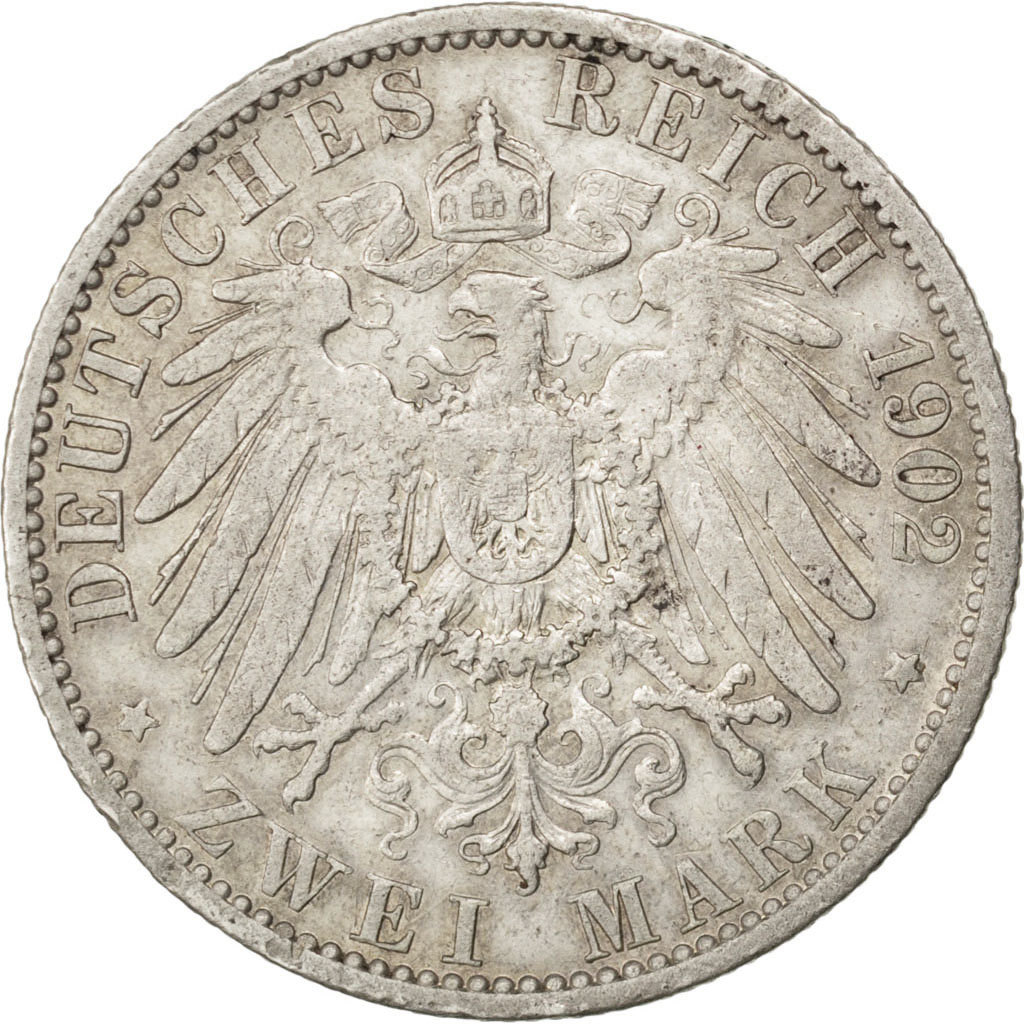 Coin, German States, PRUSSIA, Wilhelm II, 2 Mark, 1902, Berlin, 