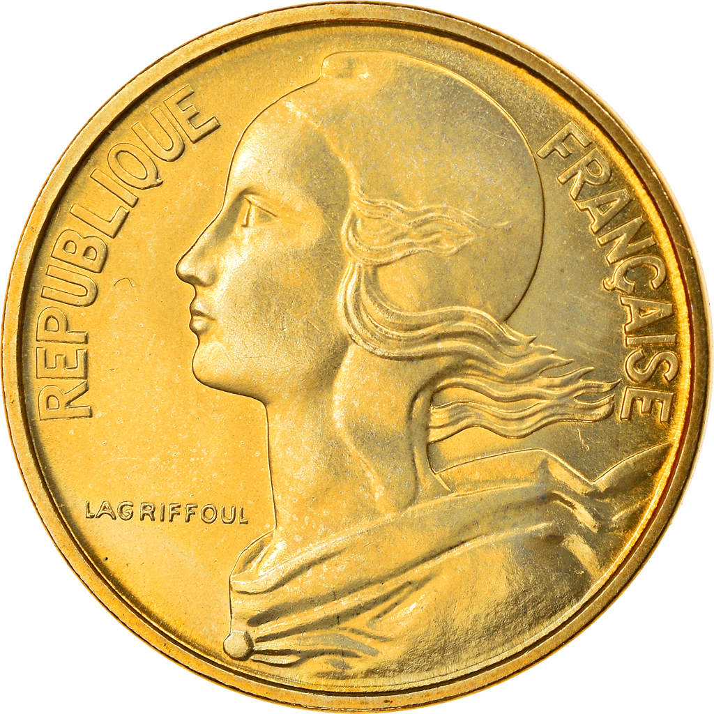 Coin, France, Marianne, 10 Centimes, 1973, Paris, , Aluminum-Bronze