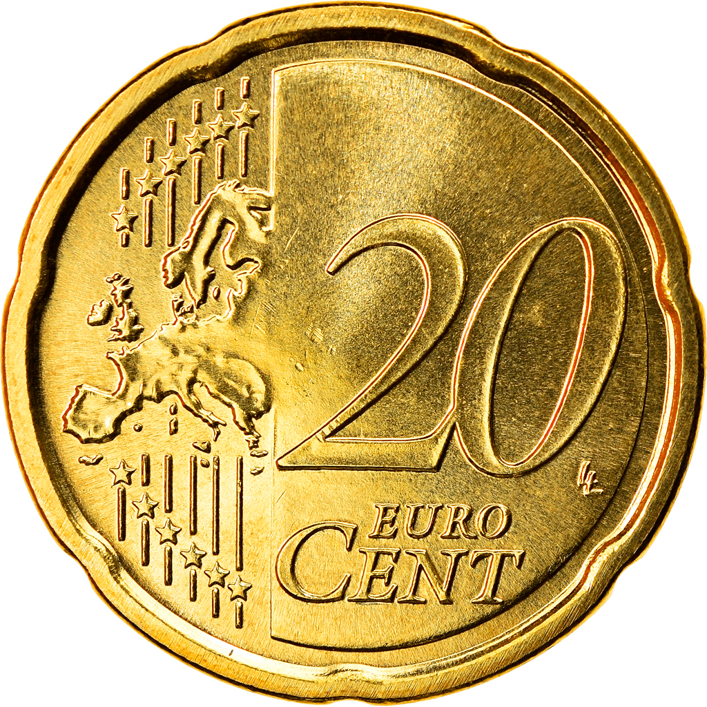 San Marino, 20 Euro Cent, 2013, , Brass