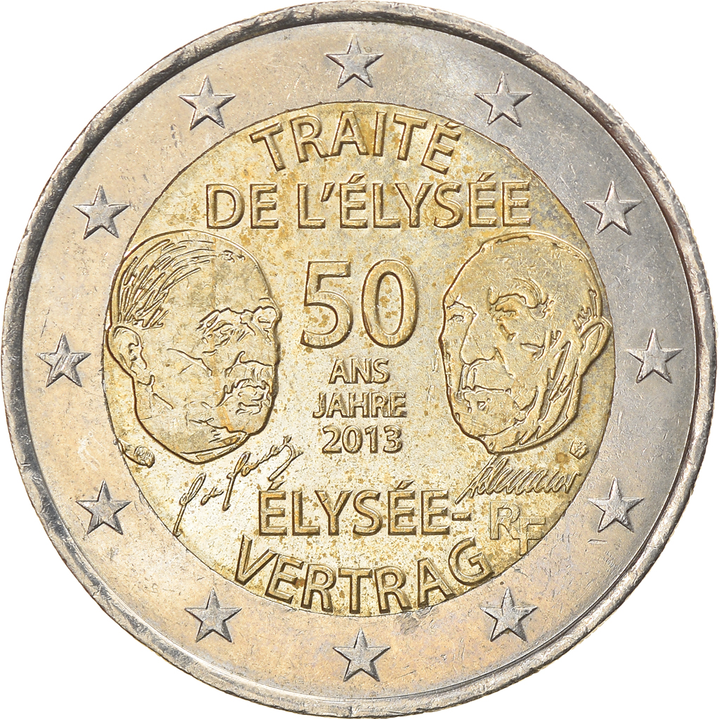 France, 2 Euro, 2013, Paris, , Bi-Metallic, KM:2094