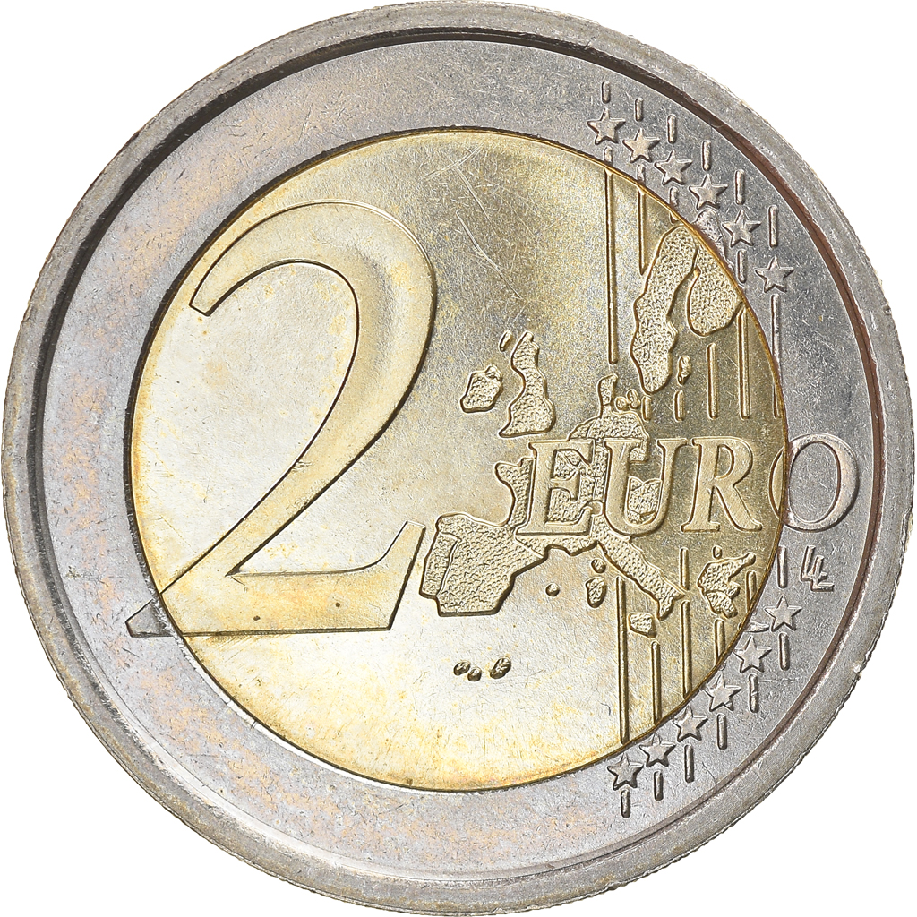 Italien, 2 Euro, World Food Programme, 2004, VZ, Bi-Metallic, KM:New