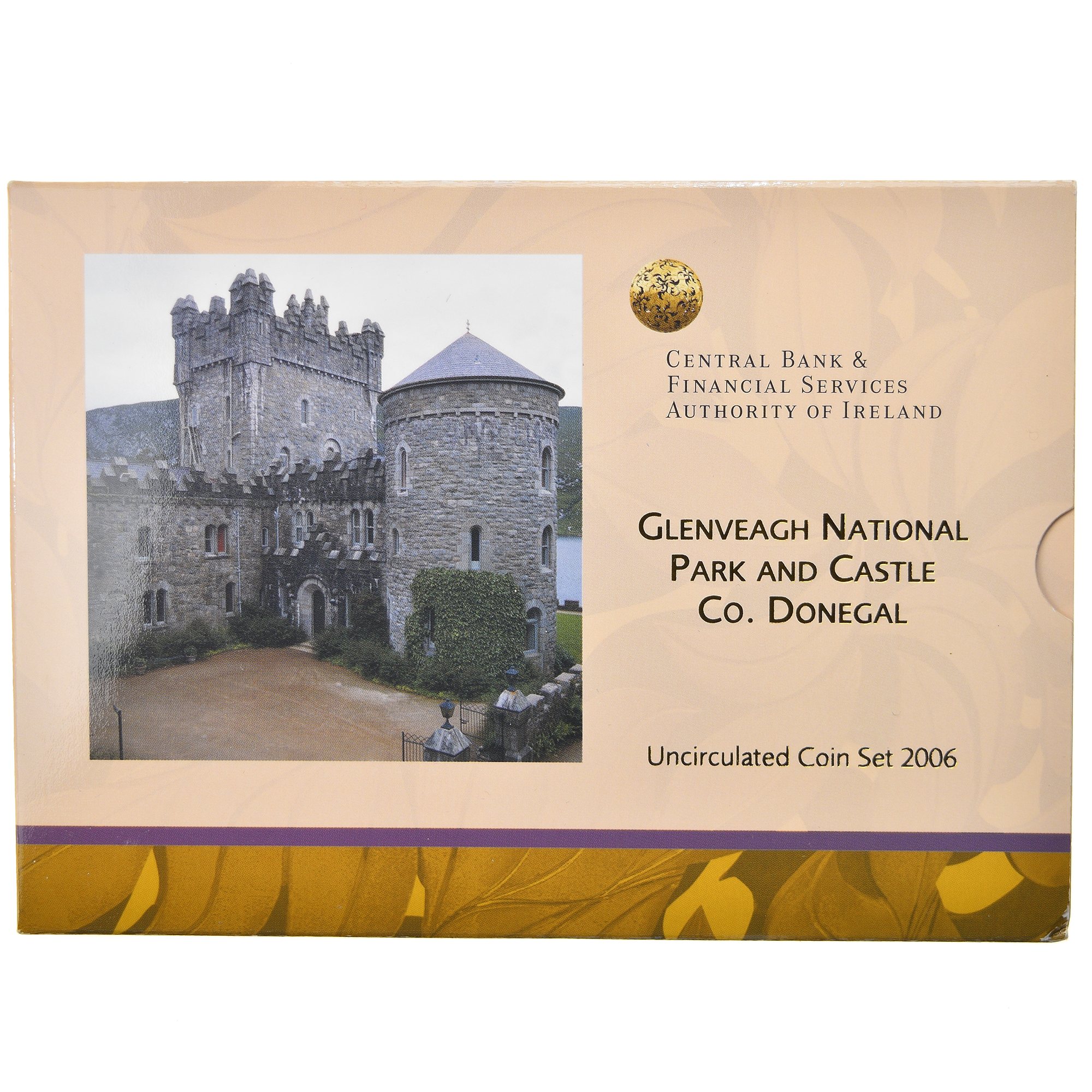 IRELAND REPUBLIC, 1 Cent to 2 Euro, 2006, STGL