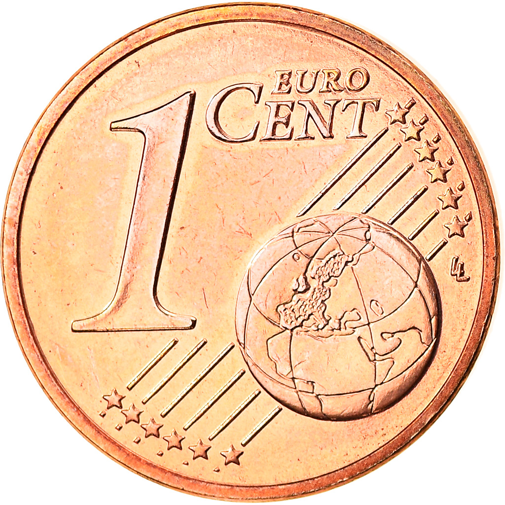 [#824852] Luxemburg, Euro Cent, 2007, Utrecht, STGL, Copper Plated Steel, KM:75