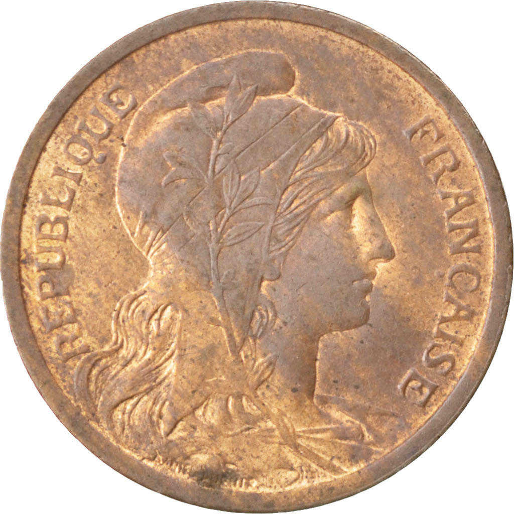 Coin, France, Dupuis, 2 Centimes, 1901, , Bronze, KM:841, Gadoury:107