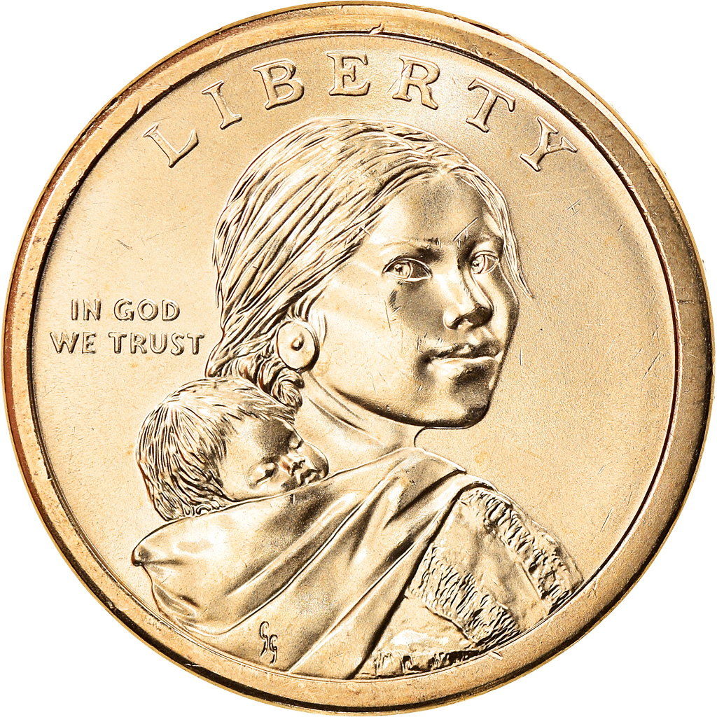 Coin, United States, Dollar, 2021, Philadelphia, , Brass manganese