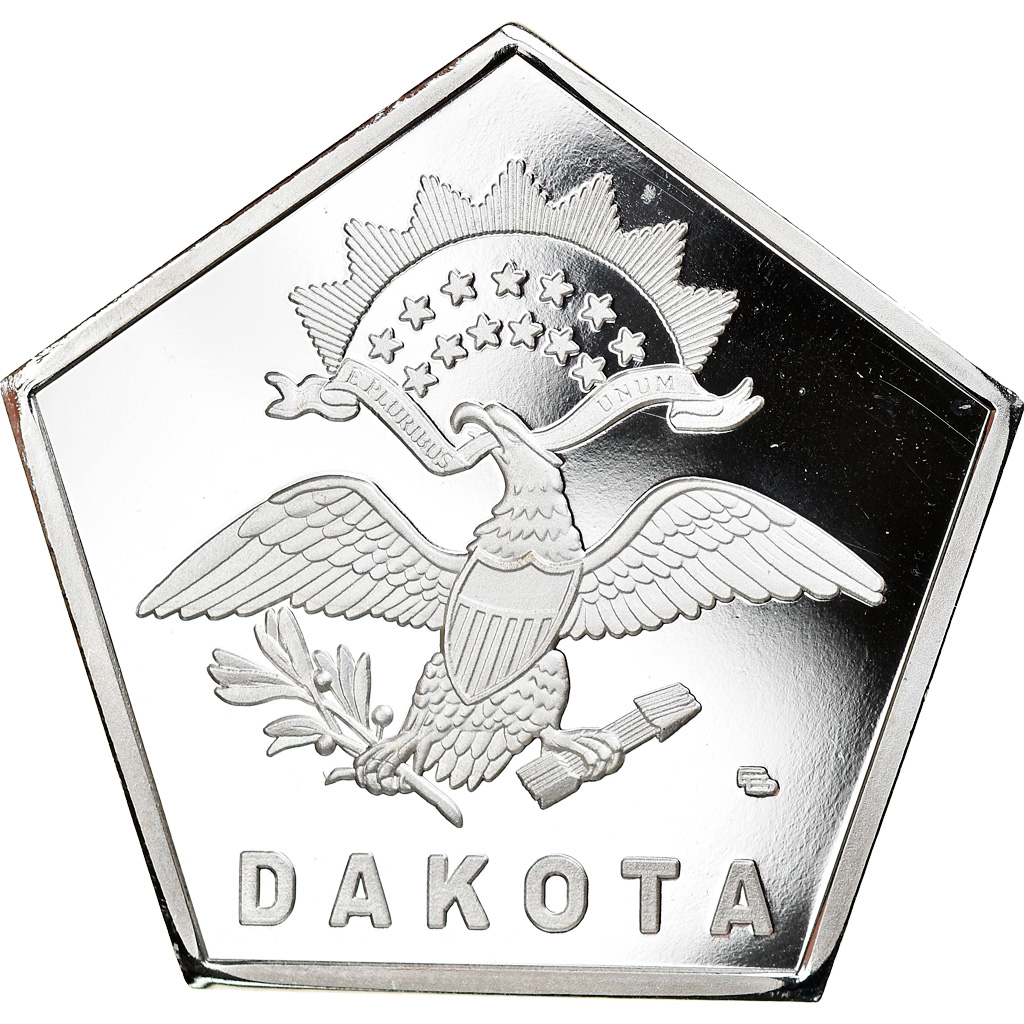 Coin, United States, Dakota, 20 Dollars, 2020, , Silver Clad