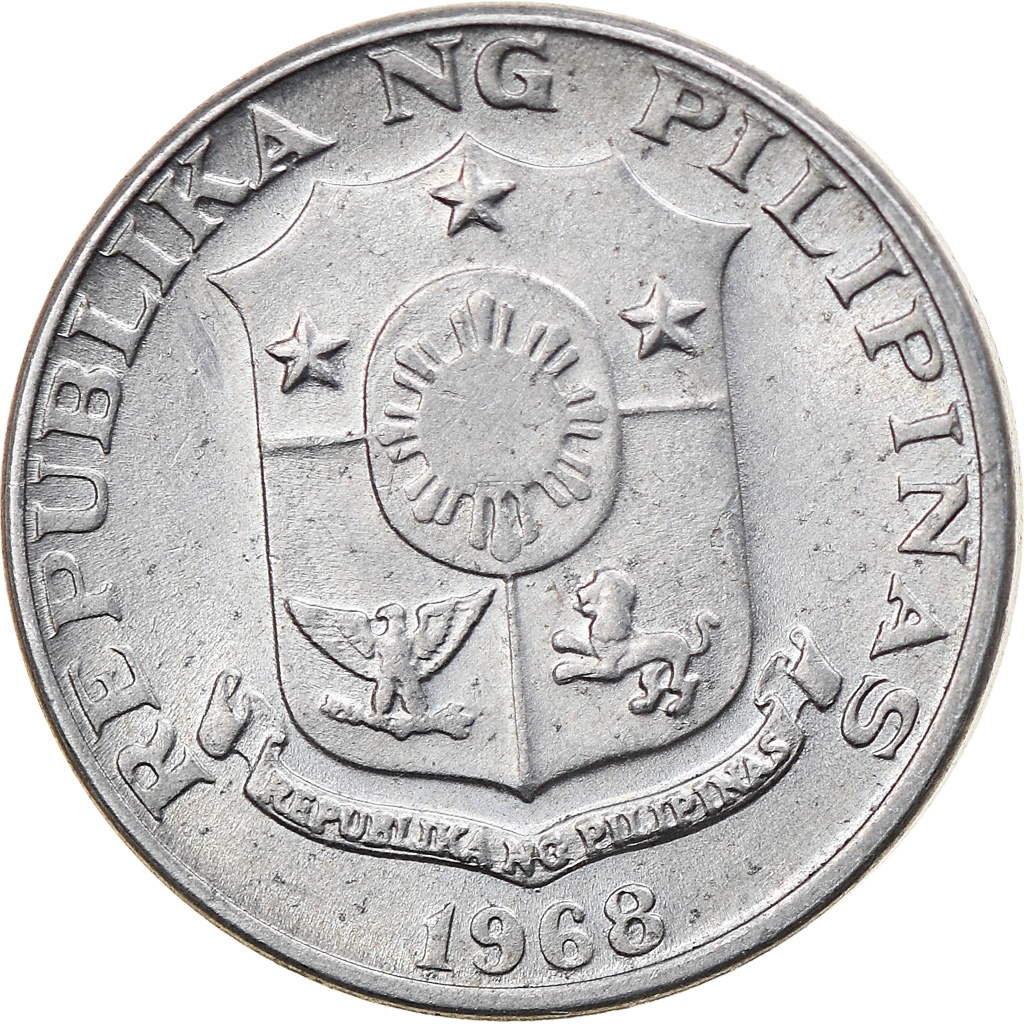 Coin, Philippines, Sentimo, 1968, , Aluminum, KM:196