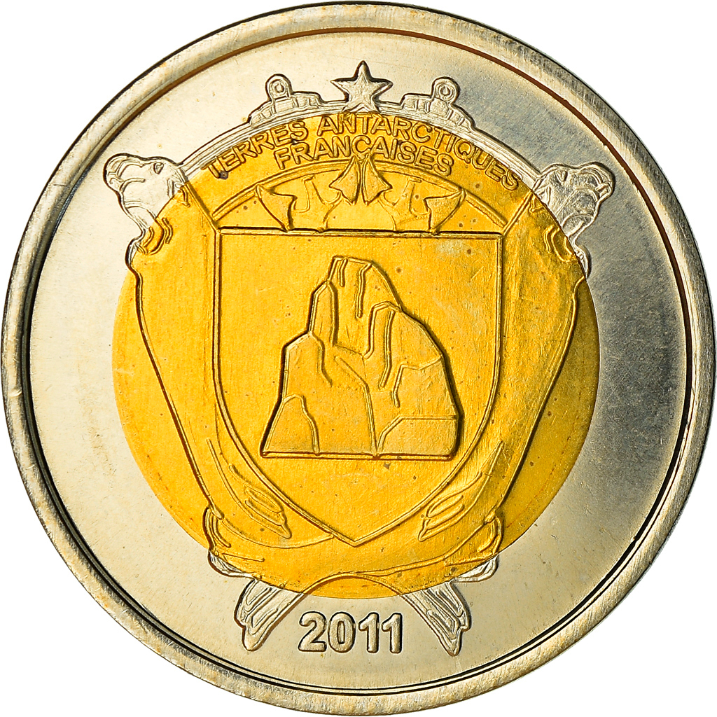 French Southern and Antartic Land, 200 Francs, Pingouin, 2011, 