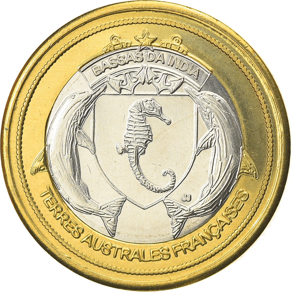 Coin, France, 200 Francs, 2012, Bassas da India, , Bi-Metallic