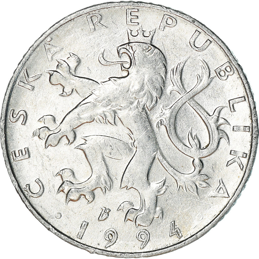 Coin, Czech Republic, 50 Haleru, 1994, , Aluminum, KM:3.1