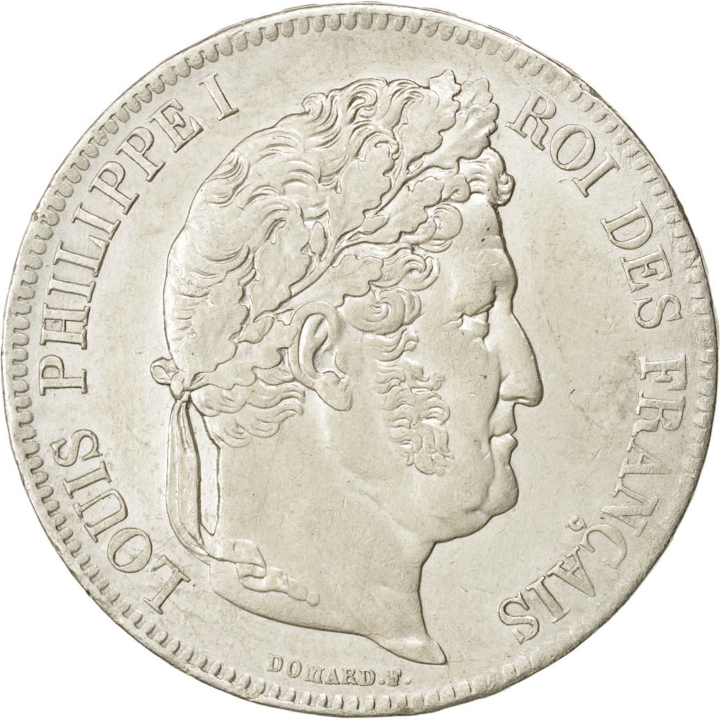 Coin, France, Louis-Philippe, 5 Francs, 1832, Strasbourg, , Silver