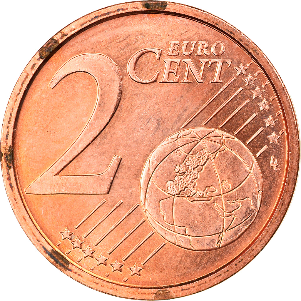 San Marino, 2 Euro Cent, 2009, Rome, UNZ, Copper Plated Steel, KM:441