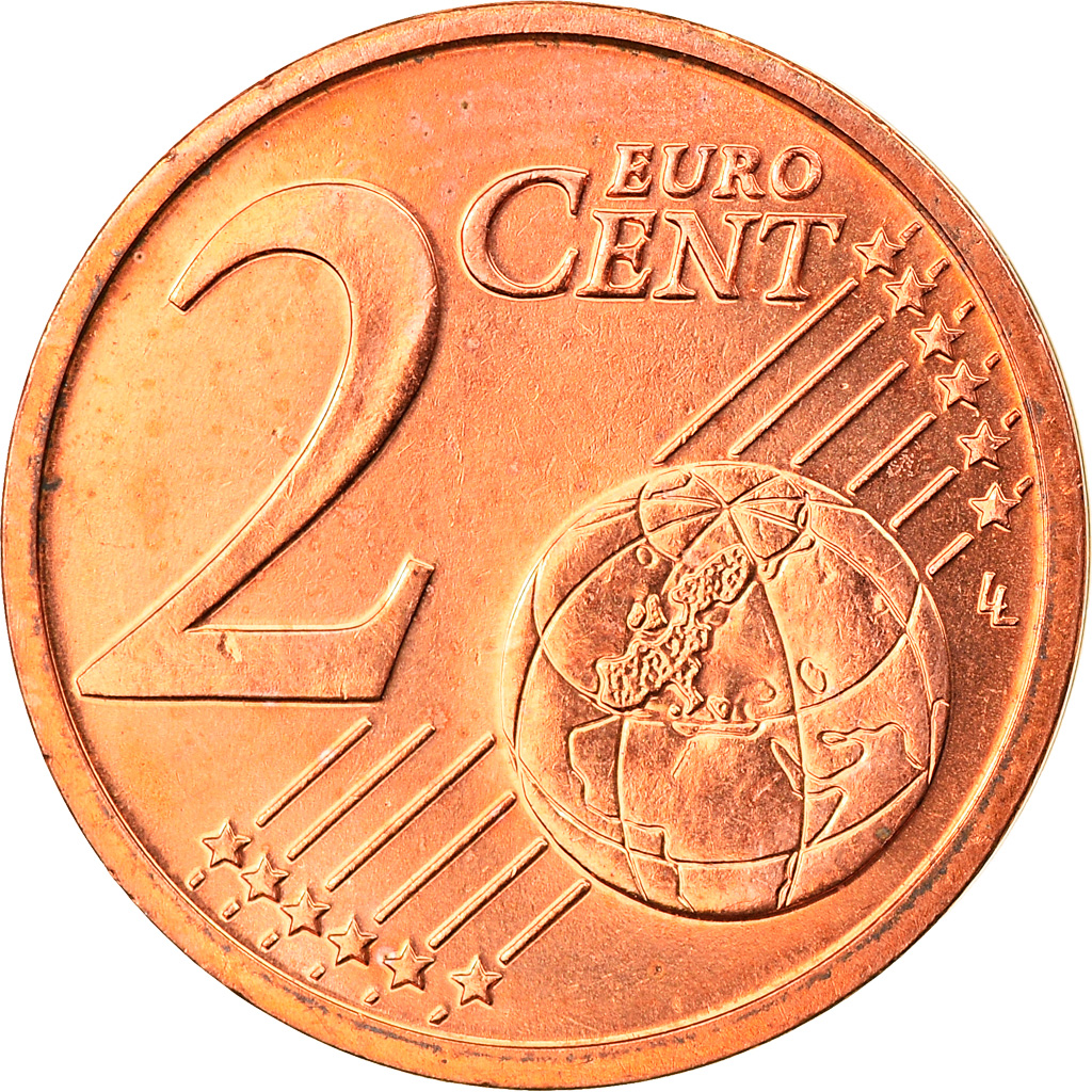 Slowakei, 2 Euro Cent, 2010, Kremnica, UNZ, Copper Plated Steel, KM:96