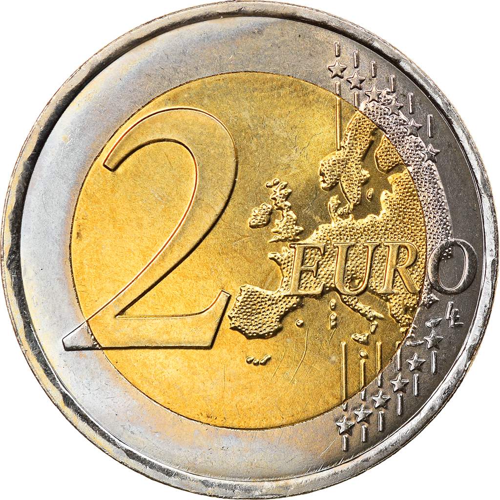 Luxemburg, 2 Euro, Traité de Rome 50 ans, 2007, Paris, UNZ, Bi-Metallic, KM:94